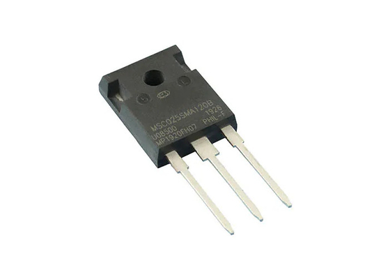穴TO-247-3のトランジスターを通したICの破片MSC015SMA070BのN-Channel 700V