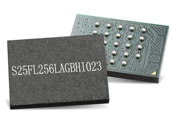 集積回路の破片S25FL256LAGBHI023 FL-Lのフラッシュ メモリー チップ256Mbit