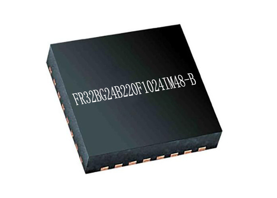 無線SoC EFR32BG24B220F1024IM48-B 2Mbps RFのトランシーバーIC 48-VFQFN BT IC