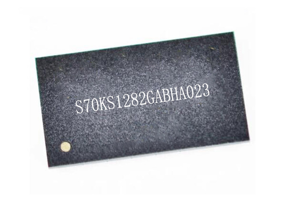 メモリICチップ S70KS1282GABHA023 200MHz 偽 SRAM メモリIC 24-FBGA