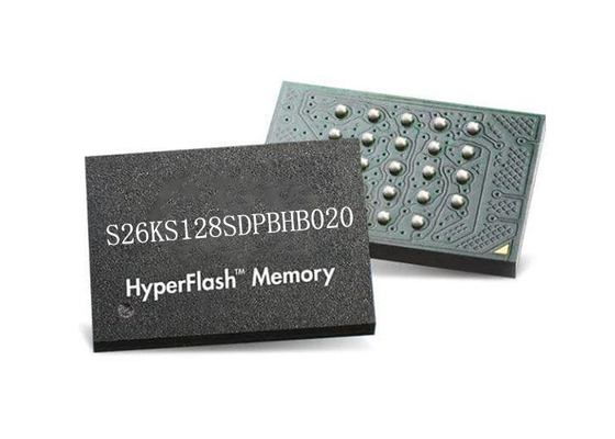 集積回路の破片S26KS128SDPBHB020のメモリー チップ24-FBGAフラッシュ・メモリIC
