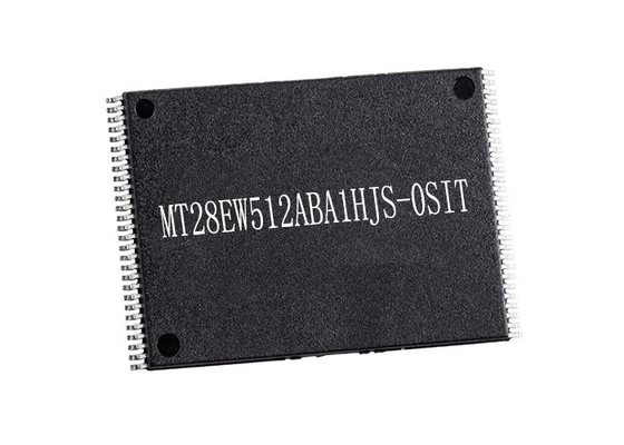 集積回路の破片MT28EW512ABA1HJS-0SITは平行記憶IC 56-TSOPを埋め込んだ
