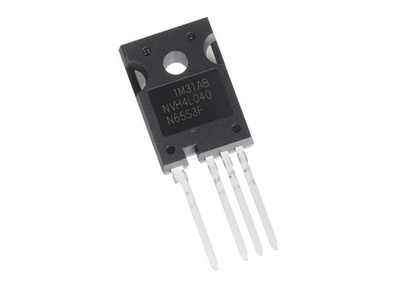 単一のN-ChannelのトランジスターNVH4L040N65S3F TO-247-4集積回路の破片