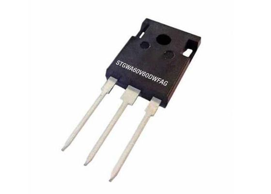 IGBTのトランジスターSTGWA60V60DWFAG自動車等級の堀のゲートの視野絞りTO-247-3