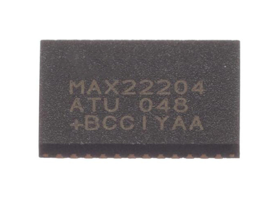 集積回路の破片MAX22204ATU+のステッピング モーターの運転者38-WFQFN半分橋