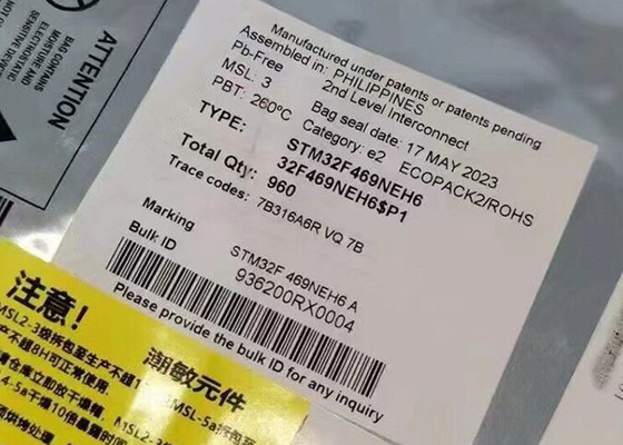 マイクロコントローラー MCU STM32F469NEH6 32ビットシングルコア 180MHz 512KBフラッシュ