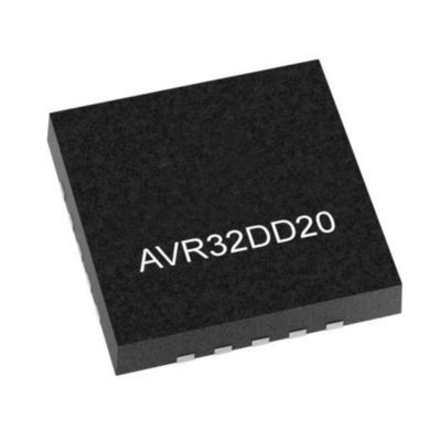 マイクロコントローラ MCU AVR32DD20-E/REB VQFN20 8ビット マイクロコントローラチップ 1.8V から 5.5V