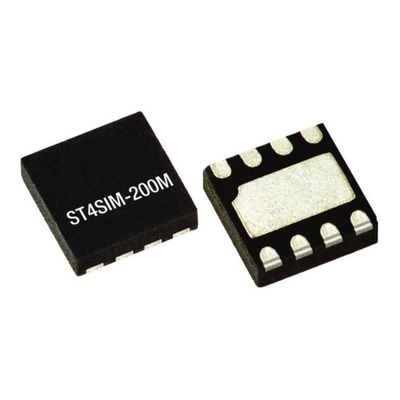 統合回路チップ ST4SI2M0020TPIFW RF eSIM GSMAシステムオンチップ 8-VFDFPN