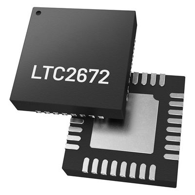 統合回路チップ LTC2672EUH-16 16 ビット デジタルからアナログ変換 32-QFN