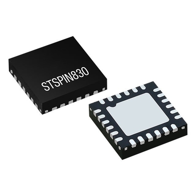 統合回路チップ STSPIN830 パワー MOSFET ロジック多相モータードライバー