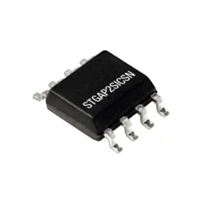 統合回路チップ STGAP2SICSNTR 4A SiC MOSFET のシングルゲートドライバ