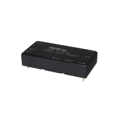統合回路チップ PQC60-24-S24 単一の制御出力 DC DC変換器