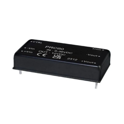 統合回路チップ PRC60-48-S24 双出力 単離モジュール DC DC変換器