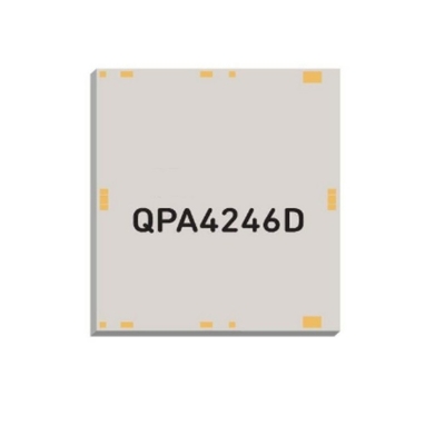 ワイヤレス通信モジュール QPA4246D 37.5GHz から 42.5GHz 10ワット GaN増幅器