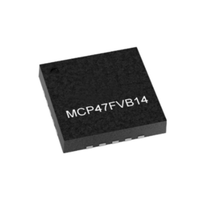 統合回路チップ MCP47FVB14-E/MQ 10 ビットデジタルからアナログ変換器 QFN-20