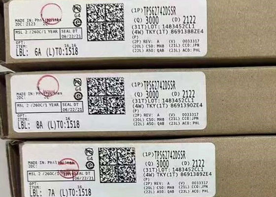 統合回路チップ TPS62742DSSR 低電力アプリケーションのためのステップダウン変換器
