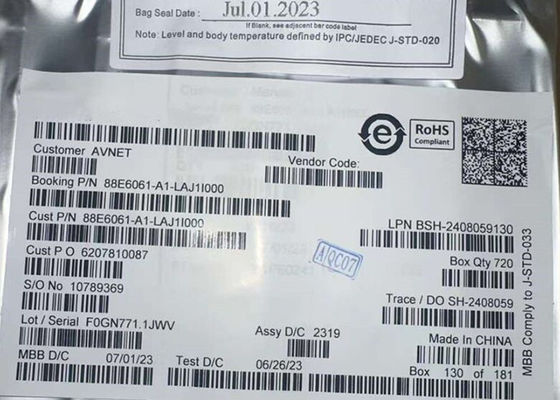 イーサネットIC 88E6061-A1-LAJ1I000 6ポート 100Mbps イーサネットスイッチIC PQFP-128 パッケージ