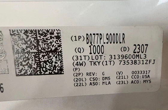 BQ77PL900DLR 集積回路チップ 5-10 シリーズ セル リチウムイオン電池保護装置 アナログ フロントエンド