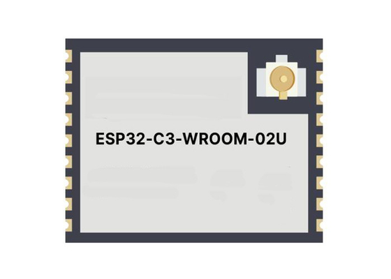 ESP32-C3-WROOM-02U-H4 無線通信モジュール モジュール 2.4GHz Wi-Fi と BT LE モジュール