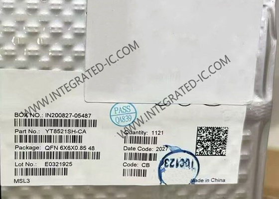 イーサネットIC YT8521SH-CA シングルポート1000M イーサネット PHYレイヤーチップ QFN48