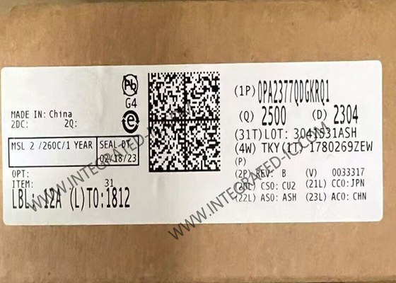 OPA2377QDGKRQ1 統合回路チップ低騒音 5MHz CMOS 動作増幅器