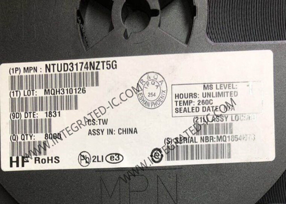 NTUD3174NZT5G 集積回路チップ 20V 280mA ダブルNチャネルMOSFETトランジスタ
