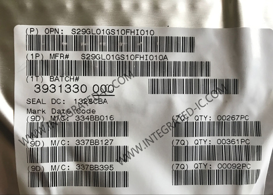S29GL01GS10FHI010 メモリICチップ 1Gbit パラレルミラービットTM エクリプス NOR フラッシュメモリIC