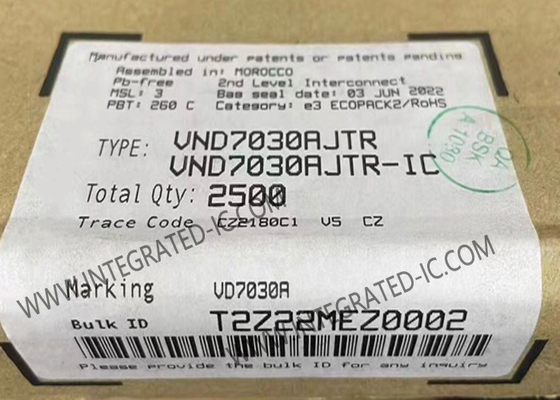 VND7030AJTR 集積回路チップ 40A ダブルチャネルハイサイドドライバー PowerSSO-16