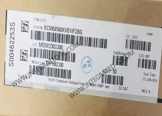 BCM68580XVB1IFSBG イーサネットICネットワークIC 10G XPONファイバーホームゲートウェイ SoC