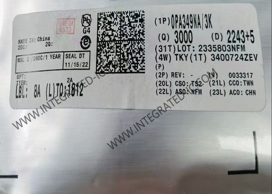 OPA349NA 統合回路チップ 70kHz 鉄道対鉄道 CMOS 運用増幅器 SOT-23-5