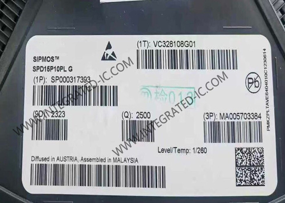 SPD15P10PL 集積回路チップ SIPMOS® パワートランジスタ 100V Pチャネル パワー MOSFET