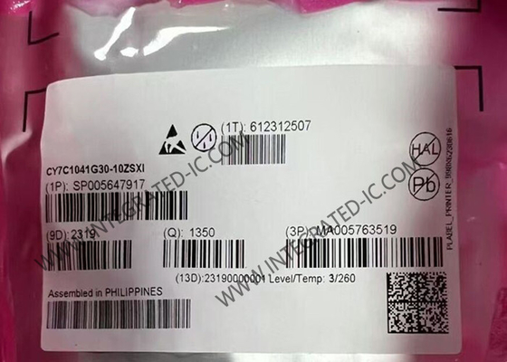 CY7C1041G30-10ZSXI メモリICチップ パラレルインターフェイス付き高性能4 Mbit FAST SRAMメモリ