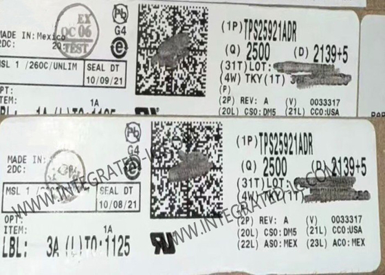 TPS25921ADR 統合回路チップ 1.7A 電子ファイューズIC SOIC-8 eFuse IC