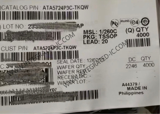 ATA5724P3C-TKQW 無線通信モジュール 多チップPLL受信機 TSSOP-20 パッケージ