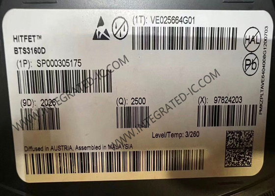 BTS3160D 集積回路チップ 10Ω スマート低端電源スイッチIC TO-252-5
