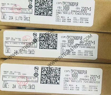 TPS22968DPUR 集積回路チップ 双チャネル負荷スイッチ WSON-14 電源スイッチ