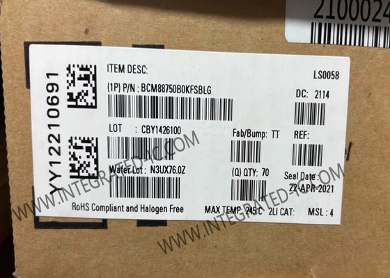ワイヤレス通信モジュール BCM88750B0KFSBLG 3.6 Tbps 自路化スイッチエレメントIC