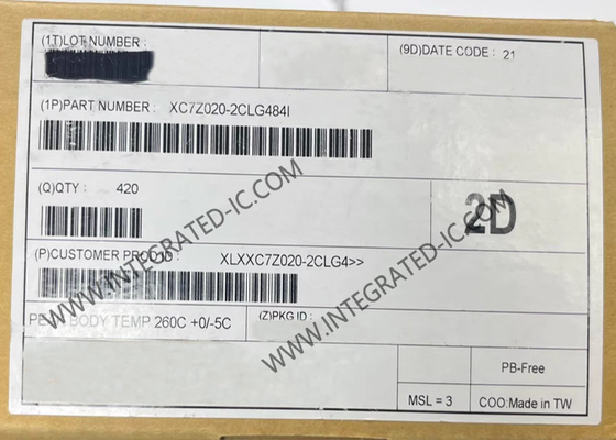 一般目的フィールドプログラム可能なゲート配列 XC7Z020-2CLG484I 766MHz 484-CSPBGA