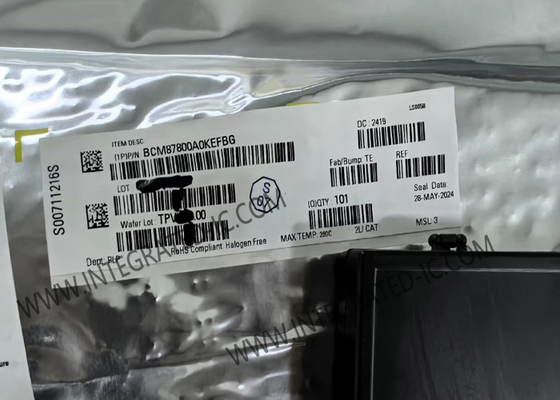 イーサネットIC BCM87800A0KEFBG低電源800GbE PAM-4 イーサネット PHYトランシーバー
