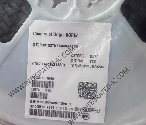MPXV6115V6T1 センサー IC-115〜0 kPa 計量および絶対圧力センサー SOP-8
