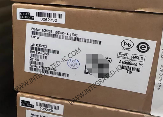 LCMXO2-2000HC-4TG100C フィールドプログラム可能なゲート配列 マッチXO2 FPGA IC TQFP100 FPGAチップ