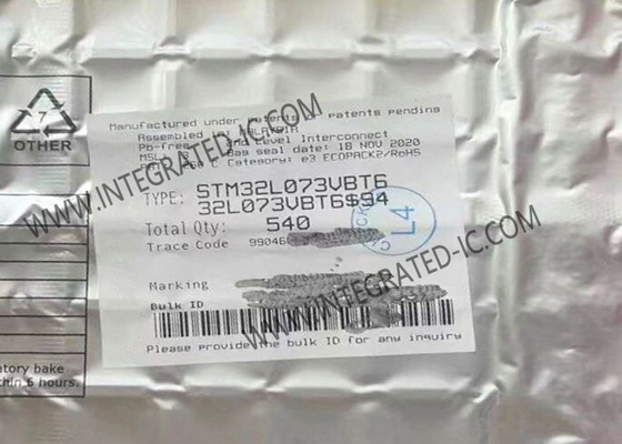 STM32L073VBT6 マイクロコントローラー MCU 32MHz 32ビットシングルコア マイクロコントローラー IC LQFP100