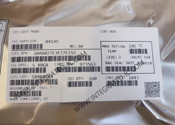 10AX027E3F27E2SG フィールド プログラム可能なゲート アレイ 高性能 アリア 10 GX FPGA IC