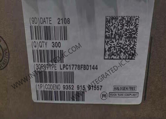 LPC1778FBD144 マイクロコントローラー MCU 32ビット ARM コルテックス M3 マイクロコントローラー LQFP144