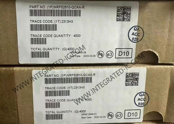 破片- SoC NRF52810-QCAA-Rの腕の皮質M4 NRF52810 QFN32のRFシステム