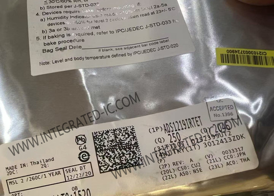 ADS1219IRTET 統合回路チップ アナログからデジタル変換器 24ビットデルタシグマADC