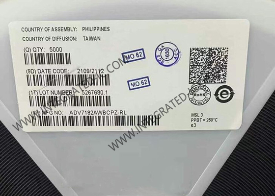 ADV7182AWBCPZ 集積回路チップ 10 ビット SDTV ビデオ ディコーダー