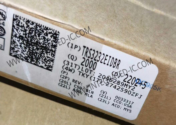 TRS3232EIDBR 統合回路チップ 多チャンネル RS-232 ラインドライバーと受信機 ±15kV IECESD 保護