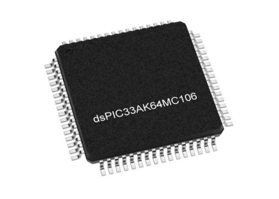 DSPIC33AK64MC106-E/PT マイクロコントローラ MCU デジタル信号コントローラ 32ビットシングルコア DSC