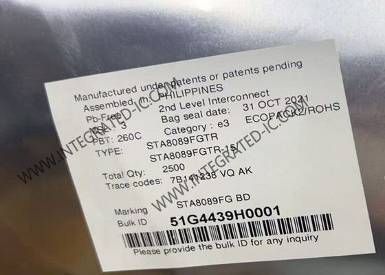 無線通信モジュール STA8089FGTR 高性能RF受信機 IC 56-VFQFN